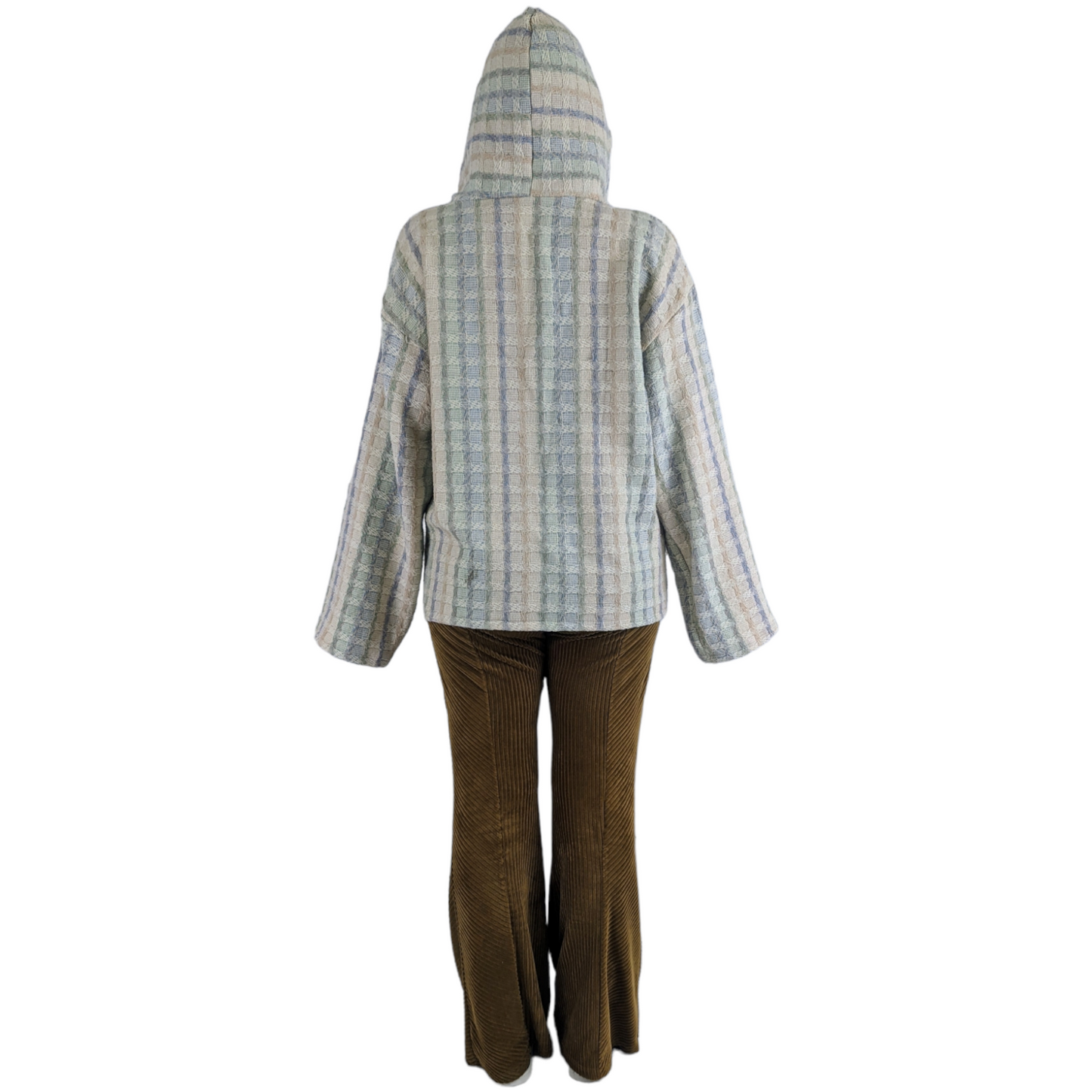 Xl pastel stripes hoodie