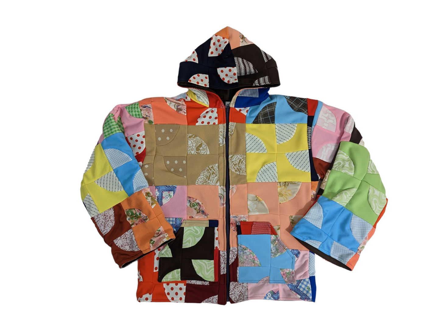 Vintage Patchwork Quilt Jacket