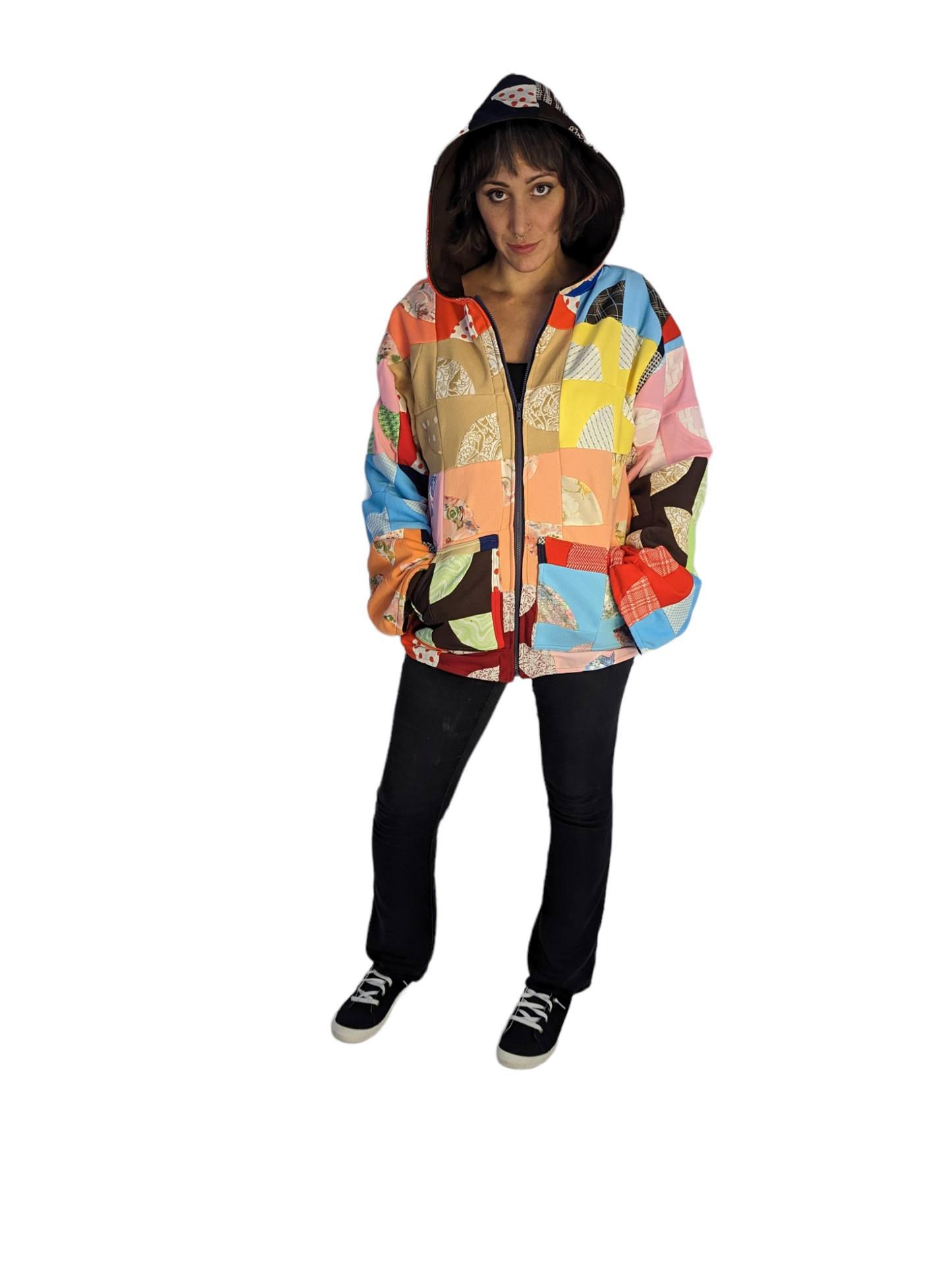 Vintage Patchwork Quilt Jacket